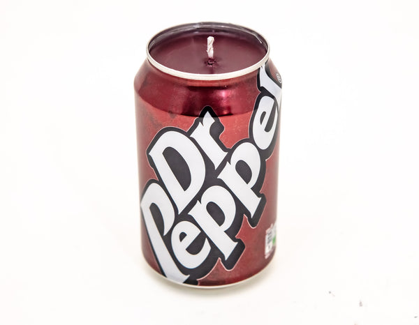 Dr Pepper Can Candle