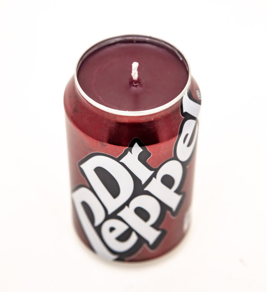 Dr Pepper Can Candle