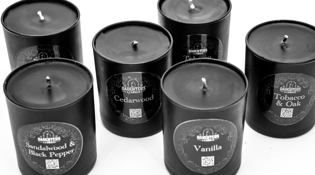 Premium Black &amp; White Candles