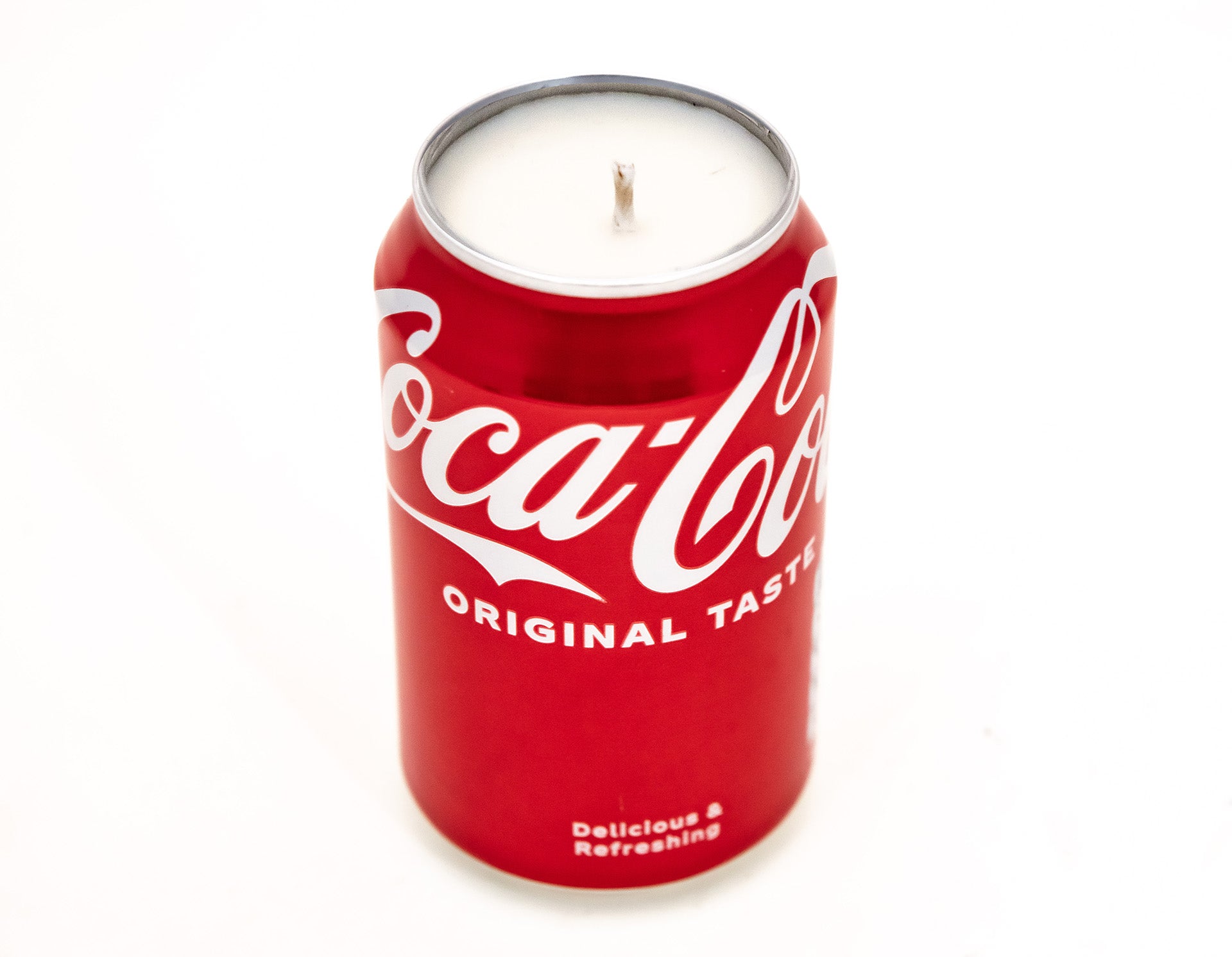 Coke Can Candle